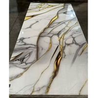 Panel de Adhesivos de Pared 3D de PVC Extraíble con Diseño de Mármol, Resistente a los Rayones UV, Impermeable, Autoadhesivo, para Revestimiento de Paredes