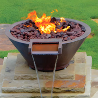Bacs à feu et à eau pour piscine, Fontaines d'eau pour piscine, Foyers pour piscine