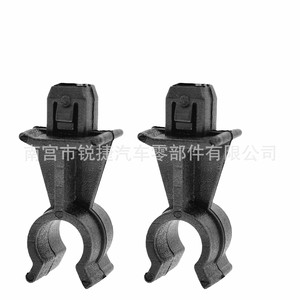 Nissan Hood <b>Rod</b> Fastener Support Clip 65722-EB300 <b>Plastic</b> Nylon For Qashqai Dualis D40 - Product Image 3