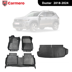 Accessoires de voiture de haute qualité, tapis de sol de voiture, vente en gros directe d'usine, tapis TPE imperméable pour Dacia <span class=keywords><strong>Duster</strong></span> 2018-2024 - Product Image 1