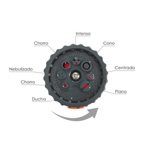 Tubo Espandibile a Spirale Autoavvolgente da 15 Metri con Pistola e Connettori - Product Image 3