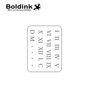 Tatuaje Temporal de Tinta Jagua, Personalizado, Realista, <span class=keywords><strong>con</strong></span> Números Romanos, Fecha Conmemorativa, Resistente al Agua, Larga Duración (2 Semanas), de Boldink - Product Image 6