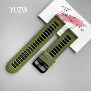 <span class=keywords><strong>Bracelet</strong></span> en silicone à dégagement rapide bicolore, étanche, <span class=keywords><strong>bracelet</strong></span> sport en caoutchouc 20 mm 22 mm pour <span class=keywords><strong>montre</strong></span> Garmin <span class=keywords><strong>Amazfit</strong></span> HUAWEI Samsung - Product Image 5