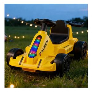 Vehículo Infantil con Música LED y Pedales Asistidos, Negro, Motor 380, Estructura Resistente, Ideal para el Aprendizaje Diario - Product Image 2