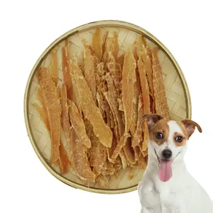 Doğal köpek bakımı s dilimlenmiş tavuk kuru evcil hayvan maması köpek aperatif el yapımı kurutulmuş ördek et köpek bakımı kedi aperatifler Pet gıda kuru et