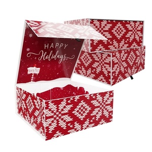 Wholesale Hot Style Packaging Luxury <b>Christmas</b> Printing Folding Magnet Gift <b>Box</b> With Custom Design - Product Image 1