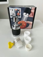 Robinet de réglage à trois vitesses Adaptateur de robinet économiseur d'eau de cuisine anti-éclaboussures Adaptateur de robinet universel rotatif
