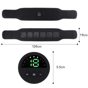 เข็มขัดนวดอุ่นแบบชาร์จไฟได้ ปรับอุณหภูมิได้ 3 ระดับ พร้อมระบบสั่นสะเทือน บรรเทาอาการปวดหลังและเอว - Product Image 2