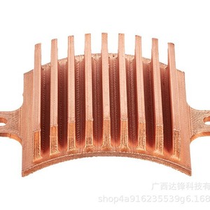 Disipador de Calor Metálico, Piezas Impresas en 3D, Aleación de Cobre y Aluminio, Acero Inoxidable, Personalizable para Aplicaciones Industriales - Product Image 3
