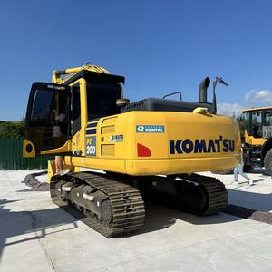 รถขุดตีนตะขาบ Komatsu PC200 มือสอง ปี 2022 รุ่นดั้งเดิม ชั่วโมงการทำงานต่ำ เครื่องยนต์ PLC เกียร์ ปั๊ม สำหรับงานขุดดิน รื้อถอน - Product Image 1