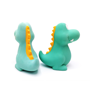 Jouet pour bébé dinosaure en caoutchouc naturel <span class=keywords><strong>Banby</strong></span> - Jouet doux fait main pour les bébés de 0 à 2 ans - Sourires coquins et moments ludiques - Product Image 5