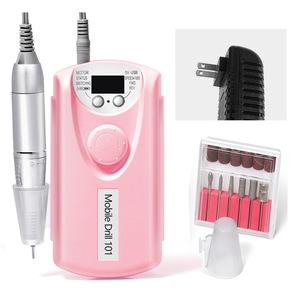 Rechargeable Mini Nail <b>Drill</b> Machine – Portable Electric Nail File, Buffer & Polish Remover for Professional Nail Salon, Spa Use - Product Image 6