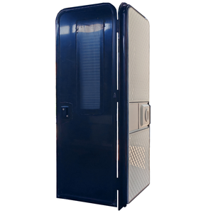 <span class=keywords><strong>Puerta</strong></span> Principal Moderna de Aluminio QIYUE de 620*1750mm con Persiana de Privacidad para Autocaravanas y Remolques Tipo Lágrima - Product Image 1