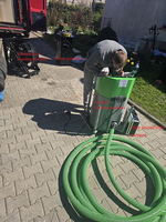 Nettoyeur de conduits de ventilation centralisée, brosse rotative, aspirateur pour le nettoyage des conduits HVAC