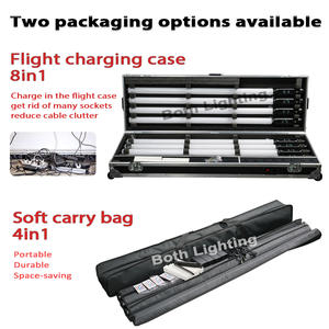 Les deux éclairage 360 Pixel <span class=keywords><strong>LED</strong></span> lumières <span class=keywords><strong>Tube</strong></span> IP65 <span class=keywords><strong>Led</strong></span> <span class=keywords><strong>Tube</strong></span> couleur batterie sans fil DMX pour DJ lumières événement mariage concerts fête - Product Image 2