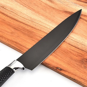 ชุดมีดทำครัวเคลือบสารกันติด 7 ชิ้น พร้อมด้ามจับลายทอ - Product Image 4
