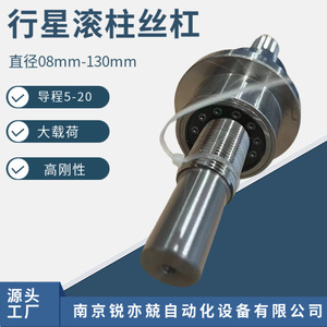 Rui Yijing Planetary Roller Screw Pair FFZD5010R 3 P32092X1265 DY Carbon Steel Lead Screw For Heavy Duty Electric Cylinder - Product Image 4
