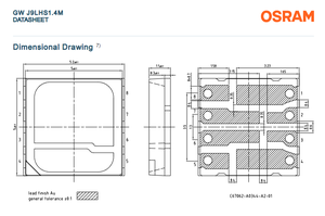 Mejor Precio en Chips LED RGBW Multicolor OSRAMs GW J9LHS1.4M para Pantallas Comerciales/Industriales/Minoristas con 3 Años de Garantía - Product Image 6