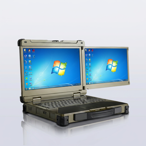 IP65 Rugged Laptop Dual 15.6" FHD Screen Core i9 i7 Desktop CPU 4G Graphics Aluminum Alloy Heavy Duty Industrial Workstation - Product Image 1