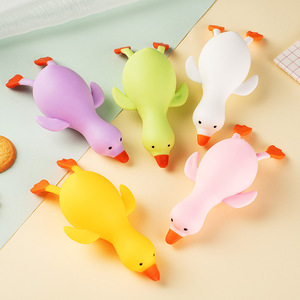 ของเล่นบีบเป็ดน่ารัก ของเล่นบีบก๊อกน้ำน่ารัก ของเล่นบีบ TPR นุ่มๆ บรรเทาความเครียด พกพาสะดวก สำหรับเด็กและผู้ใหญ่ - Product Image 2