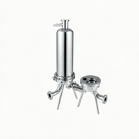 Filtro Microporoso de Acero Inoxidable de Grado Alimenticio, Cartucho de Acero Inoxidable, Filtro de Agua, Microfiltro