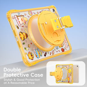 เคสแท็บเล็ตกันกระแทกสีสันสดใสสำหรับเด็กมีสายคล้องไหล่และขาตั้ง360แบบหมุนได้สำหรับ <span class=keywords><strong>iPad</strong></span> 10th 2024 - Product Image 6