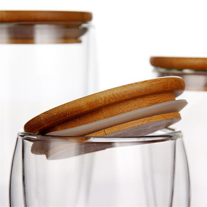 Gobelet en verre à Double paroi incassable, <span class=keywords><strong>2021</strong></span> pièces, avec couvercle, usine - Product Image 2