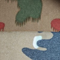Tissu en nylon 500D TAZ 83 imprimé camouflage alpin, enduit PU, résistant à l'eau, pour sacs à dos et bagages d'extérieur