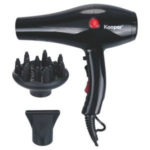 Sèche-cheveux 2000W avec concentrateur et diffuseur - Product Image 1