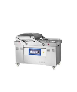 DZ-600 double chamber vacuum r packing machine industrial used vacuum sealing machine for shrimp seafood vegetable and meat