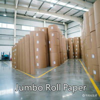 Papier de copie en rouleau jumbo A4 de haute qualité pour la découpe en rames