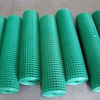 Nouveau Rouleau de Grillage Soudé Revêtu de PVC Euro Holland, Grillage Soudé Plastifié Prix Usine Anping