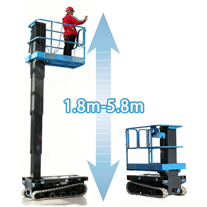 Самоходный гусеничный подъемник с вертикальной мачтой 3м, 4м, 5м, 6м - Product Image 3