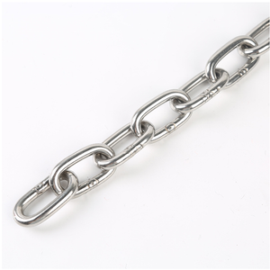 Großhandel Edelstahl-Haustierkette für Hunde Din766 Din763 Gliederkette Kohlenstoff Verzinkte Oberfläche Geschweißte Übertragungskette - Product Image 1