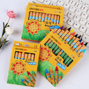 Thân Thiện Với Môi OEM Bán Buôn Có Thể Giặt Hộp Màu Set 6 Màu Mini <span class=keywords><strong>Crayon</strong></span> Set Trẻ Em Vẽ Bán Buôn Colour Số Lượng Lớn Bút Chì Màu - Product Image 6
