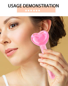 顔フェイシャルマッサージャー用アイスグローブ脱毛 & グローイングスキン用ローラー、アンチエイジング凍結療法ツール - Product Image 3