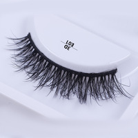 5 paires de cils en vison 3D, cils longs naturels, faux cils faits à la main, doux et moelleux, extensions de cils en gros, H13 Mini