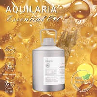 Huile Essentielle d'Agarwood 100% Pure Biologique de Chine en Gros 500ml, Huile de Massage Aromathérapie Supercritique CO2 pour Soins de la Peau et Parfums