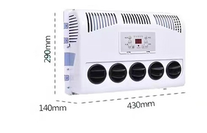 เครื่องปรับอากาศสำหรับจอดรถ RV 12V/24V แบบแยกส่วน - Product Image 2