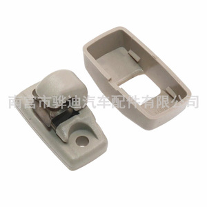 Volkswagen Sun Visor Bracket Hook <b>Clips</b> 3B0857561B ABS Roof Mount With 3M Tape Stick - Product Image 5