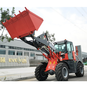 Everun ER425T 2.<span class=keywords><strong>5ton</strong></span> mikro makine Rops & Fops kabin ile çin ön uç çiftlik belden kompakt mini kova kepçe - Product Image 4