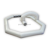 GMY Inflatables All White Jeux gonflables commerciaux pour événements Juegos Inflables Bumper Cars Field for Kids