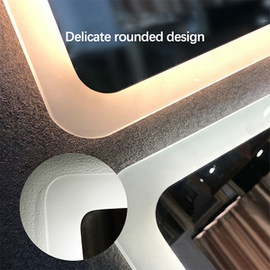 Sang trọng Gương hình chữ nhật Gương phòng tắm với ánh sáng LED cho salon - Product Image 2