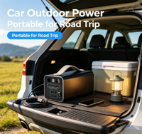 Station d'alimentation portable 180W, batterie au lithium 118,4Wh, charge rapide PD 65W pour ordinateur portable, téléphone, camping, usage domestique