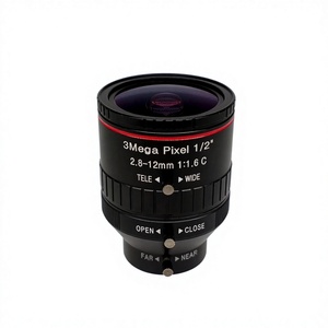 Lente varifocal industrial, 2,8-12 mm, 3 megapíxeles, 1/2 pulgada, montura C, iris manual, lente de visión artificial M917 - Product Image 4