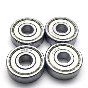 Rodamiento de Bolas de Ranura Profunda de Alta Velocidad de 12 mm de Diámetro Interior, 12*37*12 mm, 6301Z 6301ZZ, Mini Rodamientos 6301 2rs para Motocicleta - Product Image 3