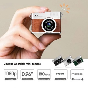 Retro mini máy ảnh kỹ thuật số cho sinh viên nhóm độ nét cao khuôn viên trường cuộc sống với <span class=keywords><strong>CMOS</strong></span> Hình ảnh cảm biến có khả năng hình ảnh video ghi âm - Product Image 6