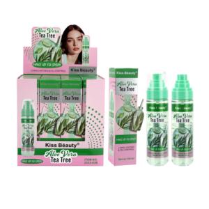 Kiss Beauty 105ml VC VB Aloe Vera Dual Concept Make-up Fix Spray Langlebige Öl kontrolle Hydrat <span class=keywords><strong>Makeup</strong></span> Fix Einstellung Sprühnebel - Product Image 2