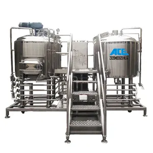 500L 1000L Thuis Commerciële Bier Vergisten Apparatuur Brewhouse Bier Brouwerij Apparatuur Bier Brouwen Apparatuur