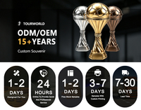 Trofeo de Fútbol de Resina Grande al por Mayor, Chapado en Oro, Plata y Bronce, Copa de Campeón de Fútbol Personalizada para Campeonato de Liga, de Fábrica